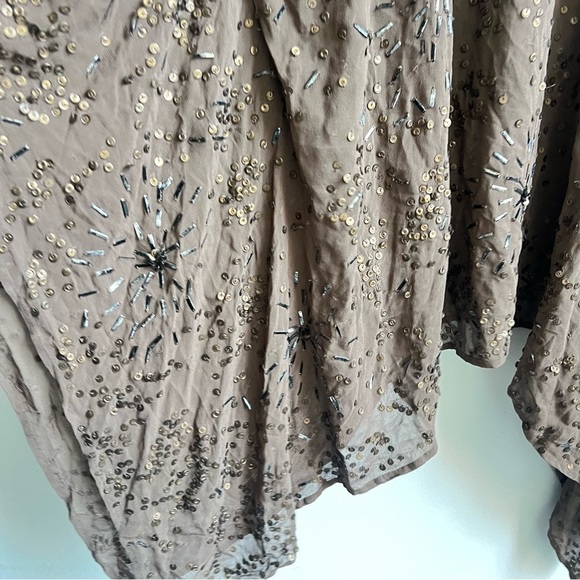 JEN'S PIRATE BOOTY Gaudi Sequin Embellished Swim Cover Tunic Top One size Boho - Picture 9 of 15